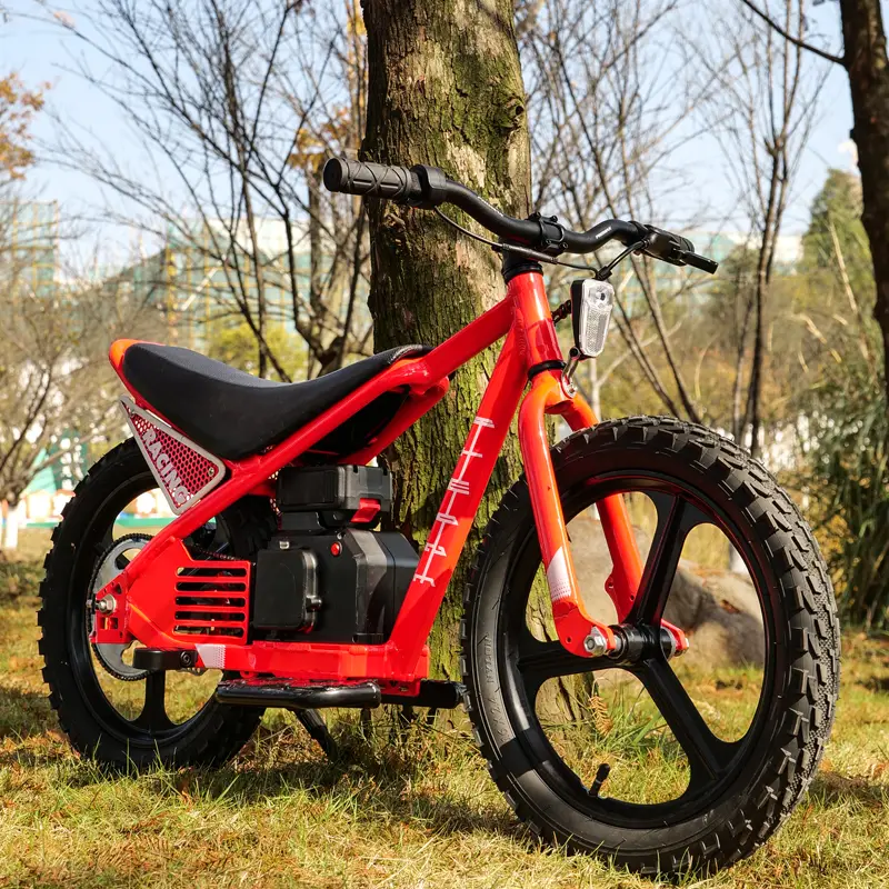 Airo 2024 Newest Child Electric Bike Powerful Max 150w Kid's E-scooters 16" Children Electric Balance Scooter — image 2