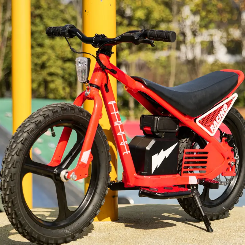 Airo 2024 Newest Child Electric Bike Powerful Max 150w Kid's E-scooters 16" Children Electric Balance Scooter — image 5