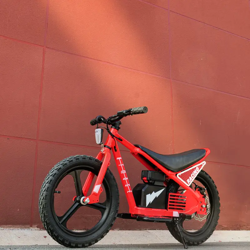Airo 2024 Newest Child Electric Bike Powerful Max 150w Kid's E-scooters 16" Children Electric Balance Scooter — image 6