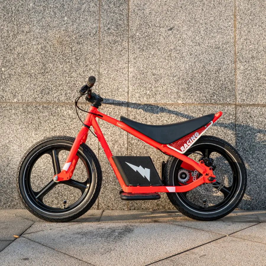 Airo 2024 Newest Child Electric Bike Powerful Max 150w Kid's E-scooters 16" Children Electric Balance Scooter — image 7