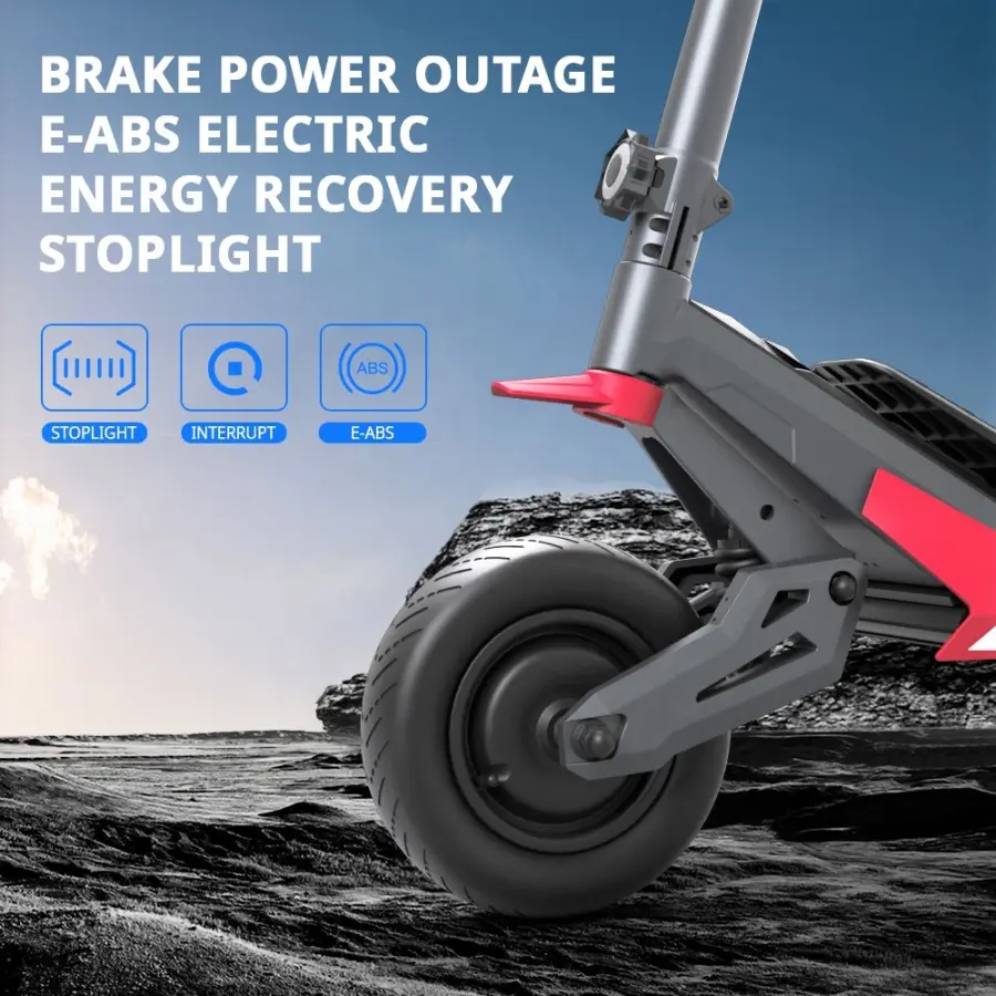 High Ultra Fast Offroad E Scooter Dual Motor Powerful 11 Inch Off Road EScooter All Terrain Sport Off-Road Electric Scooter — image 2