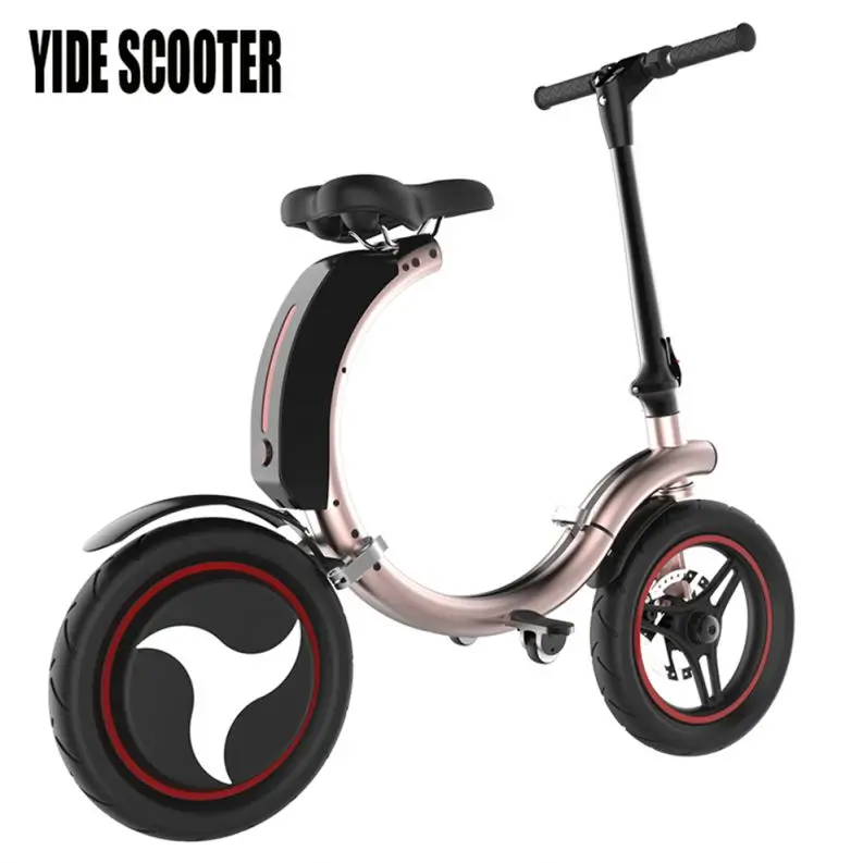 250W Mini Foldable Electric Scooter Portable Electric Bike Bicycle — image 6