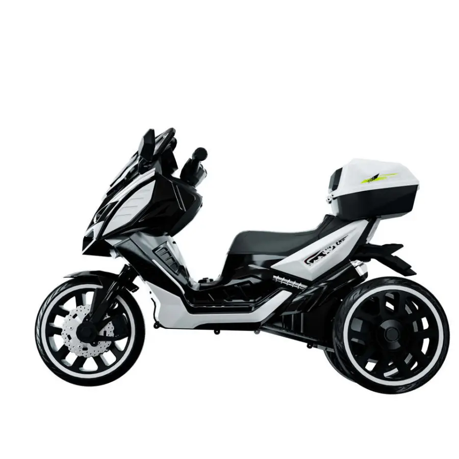 New Children's Tricycle 12V Battery Operated 3-Wheel Kids Electric Motorbike Pink Ride-On Motorcycle Toy for Girls Boy — view 5