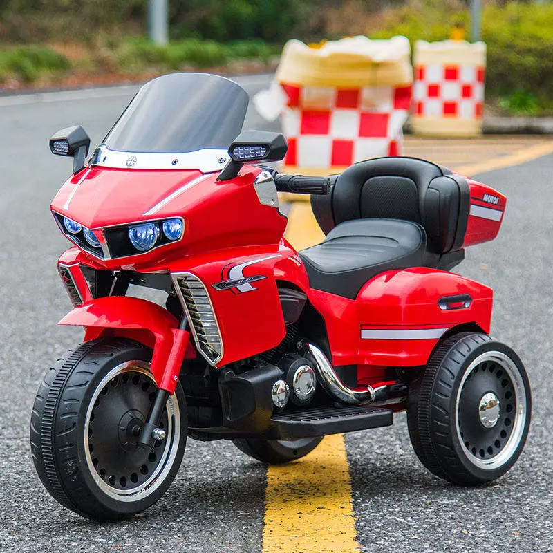 Fashion Kids Electric Bike Battery Powered Motorbike for Children Electric Motorcycle for Kids 3-8 Years Old — image 3