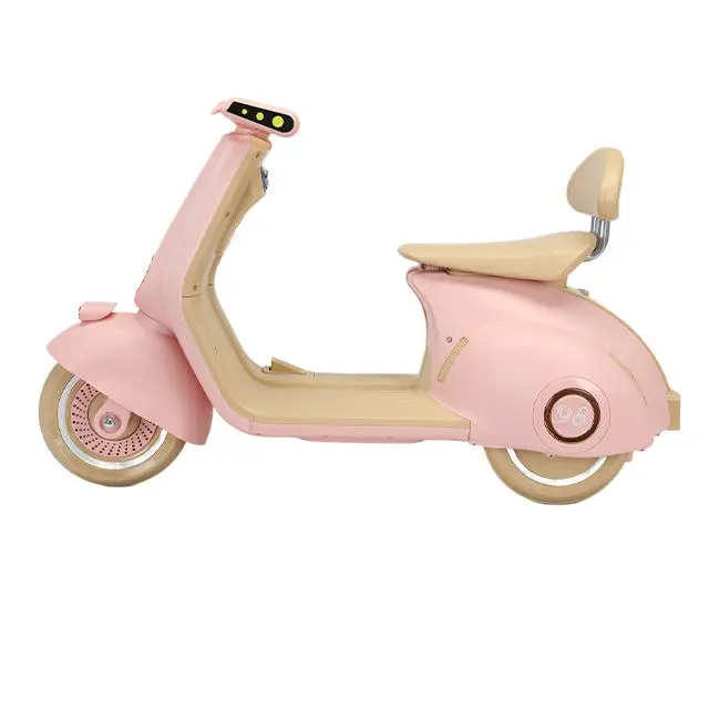 Baby Toys pink Girls Battery Electric Bike for Kids Children Rechargeable Electric Motorcycle for Kids 3-8 Years Old — image 3