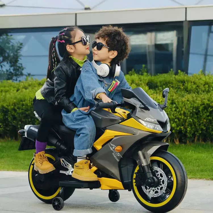 High Quality Battery Operated Children Motorcycle With Luminous Wheels Kids Toy Car Child 12V Electric Kids Electric Motorcycle — image 6
