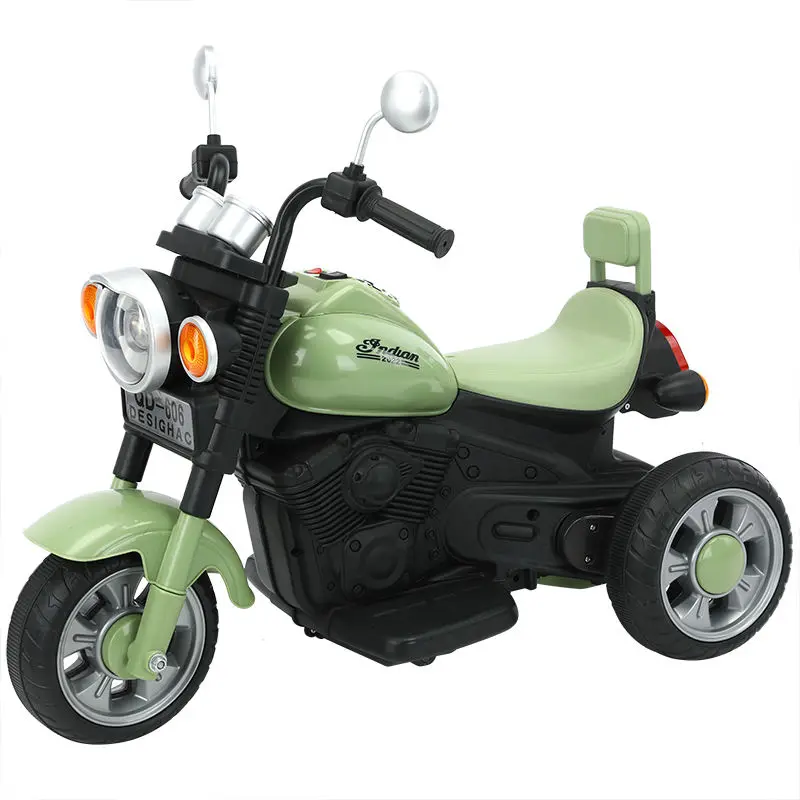 New Model Power Battery Children's Electric Motorcycle Moto Electrica Para Ninos Baby Kids Motorcycle With Music Lights — view 1