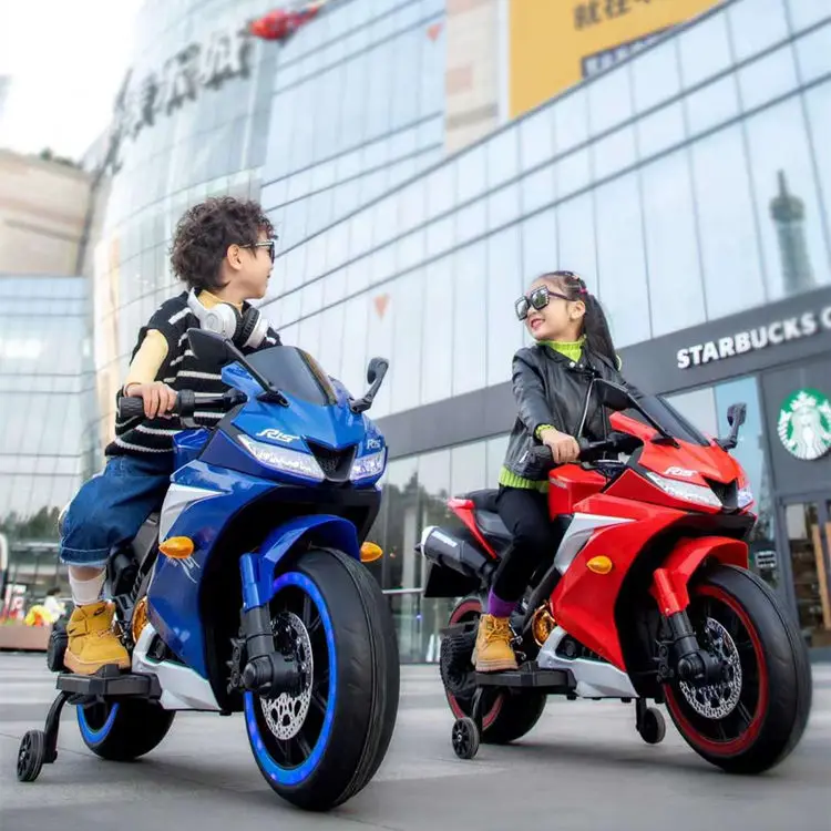 High Quality Battery Operated Children Motorcycle With Luminous Wheels Kids Toy Car Child 12V Electric Kids Electric Motorcycle — image 7