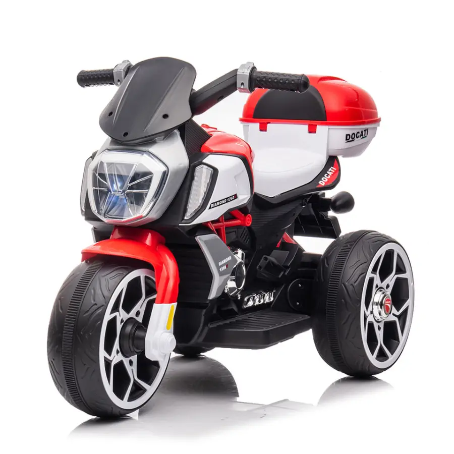 Children Toys Ride on Car Baby Electric Motorcycle Moto Bike Electric Motorcycle for Kids with Remote Control Light Lights — image 3
