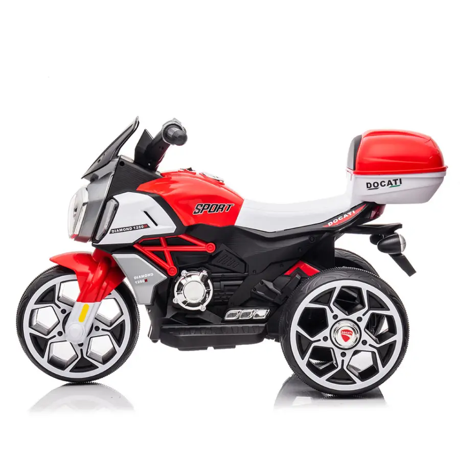 Children Toys Ride on Car Baby Electric Motorcycle Moto Bike Electric Motorcycle for Kids with Remote Control Light Lights — image 4
