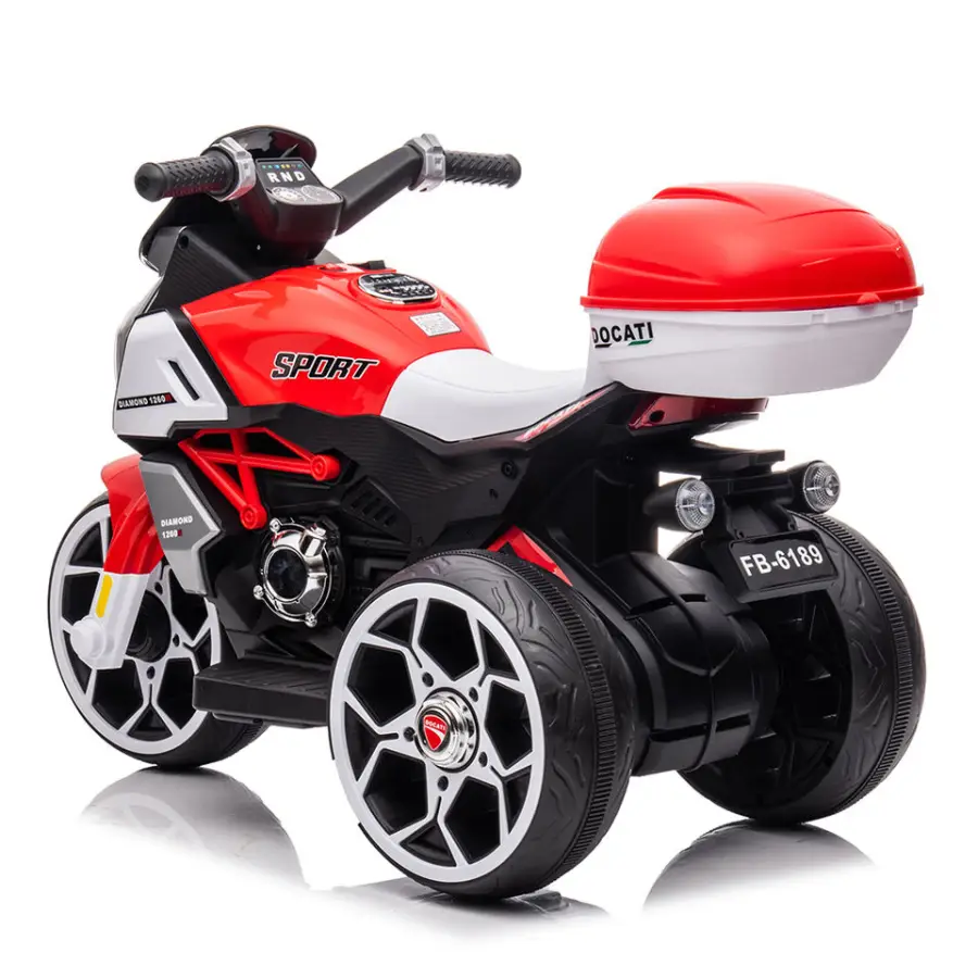 Children Toys Ride on Car Baby Electric Motorcycle Moto Bike Electric Motorcycle for Kids with Remote Control Light Lights — image 5