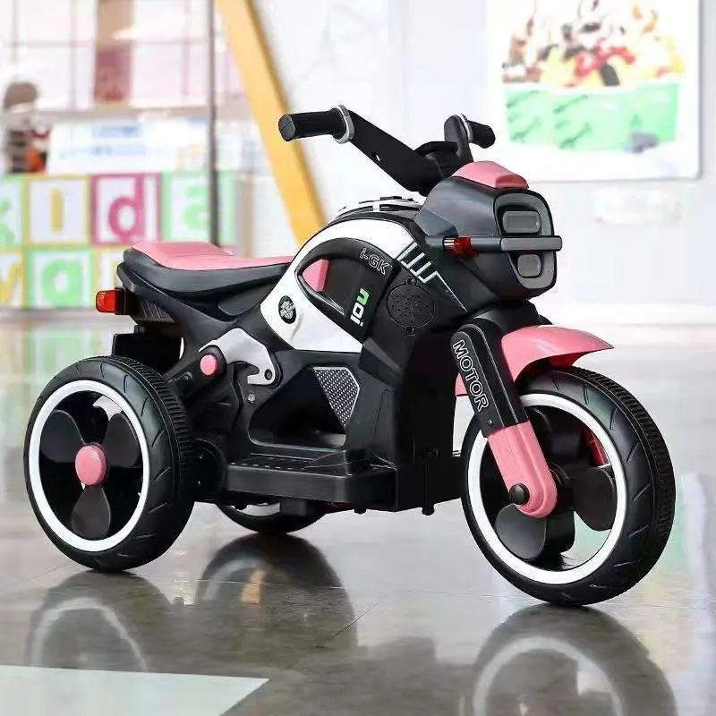 Luxury 12V Electric Cross Motorcycle Baby Motorbike for 3-8 Years Old Kids Ride on Motorcycle — image 6