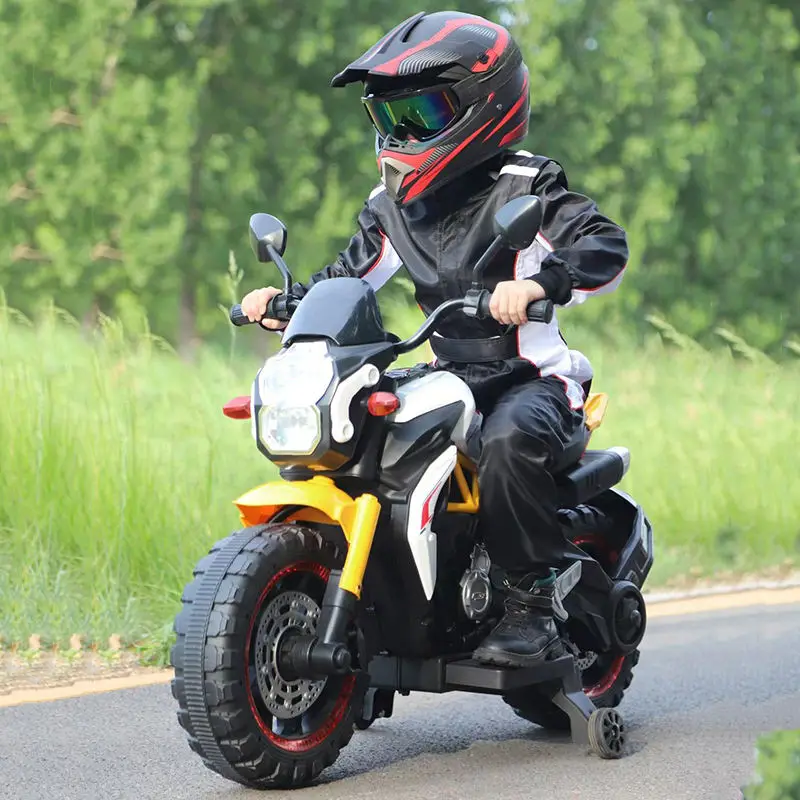 High Quality Children's Electric Motorcycles Off-road Kids Electric Motorcycle for 10 Years Old — image 4