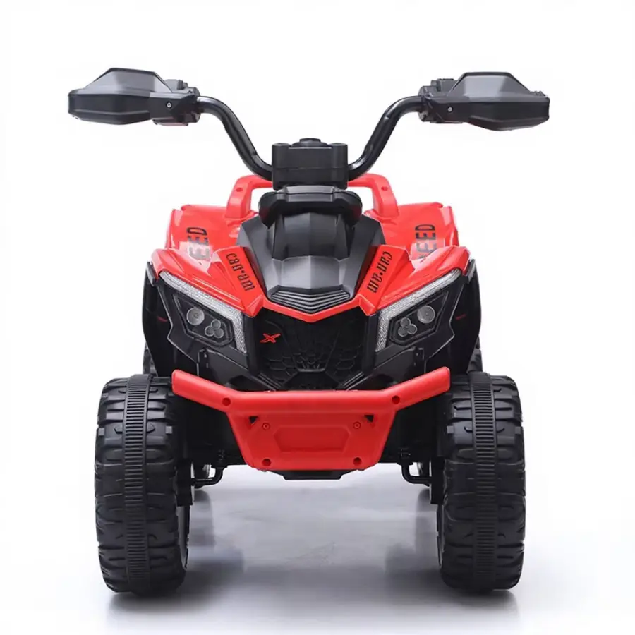 Wholesale Children's Electric Motorcycle Four-wheeled Children's Electric Off-road Beach Car Baby Stroller with Lights and Music — image 2