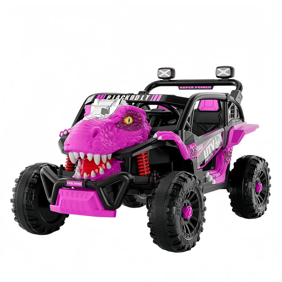 Popular Jurassic World 2 Seats Electric Car Kids Four-wheel Off-road UTV Dinosaur Toy Children 12V Battery Ride on Car — image 3