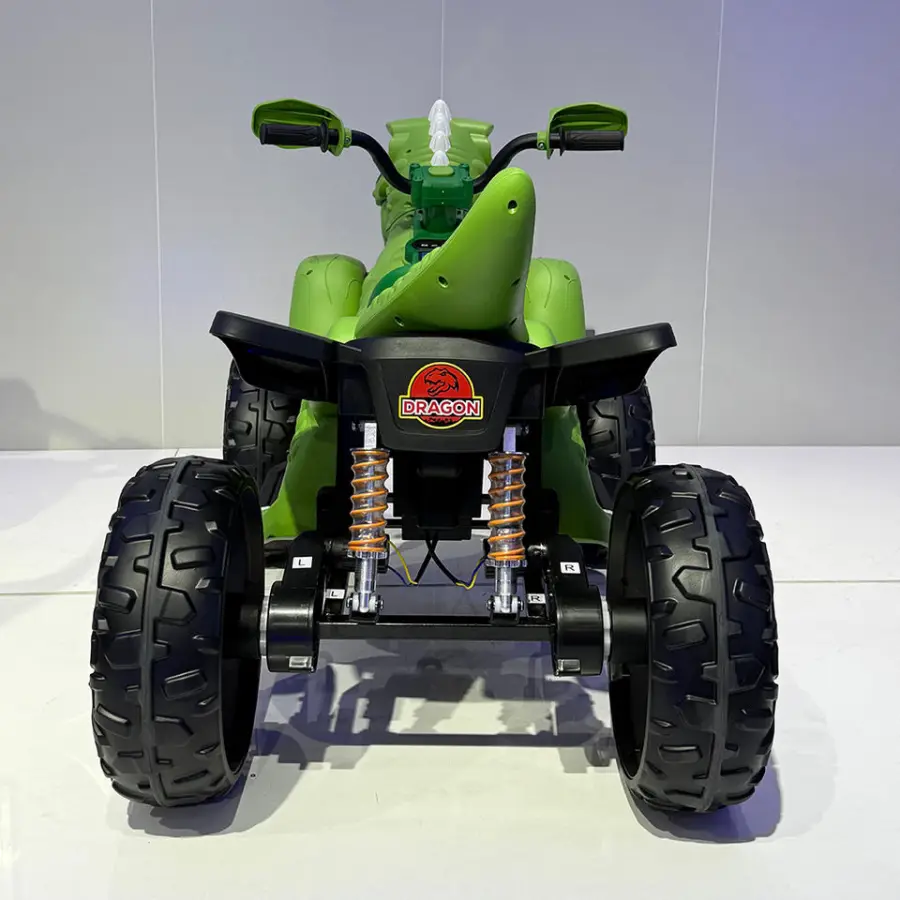 Hot Sale RC Children's Four-Wheel Beach ATV Plastic Battery-Powered Dinosaur ATV Toy Off-Road Electric Motorcycle for Children — image 4