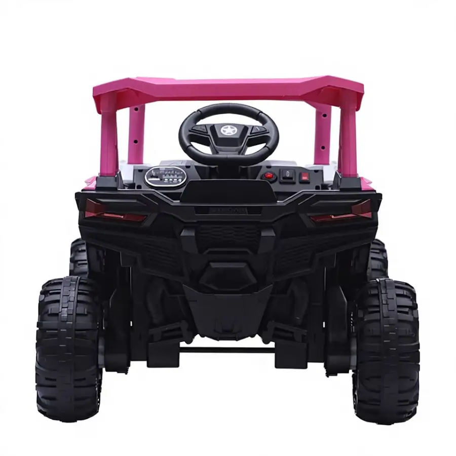 Wholesale Pink 2 Seats Kids Electric Ride on Cars 4 Wheels Off Road Children Electric Vehicle Plastic Battery-Powered Toy — image 5