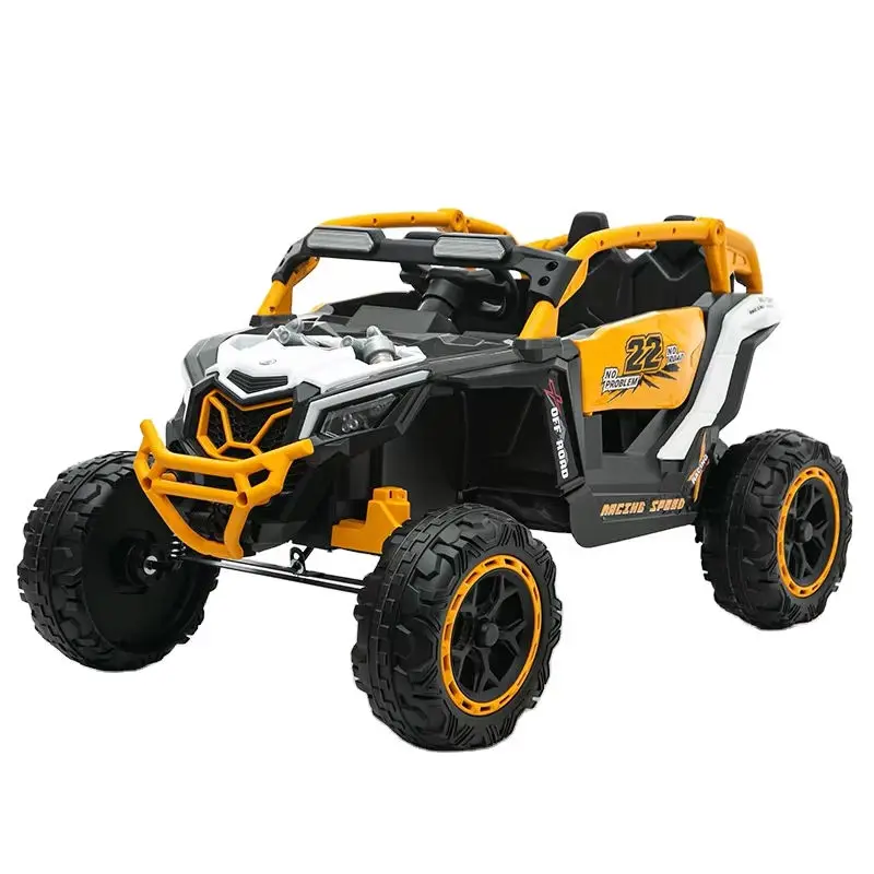 New 12V 2-seater 4wd Off-road Buggy Can-am Maverick Electric Car Kids Remote Control Battery Operated Toy Cars for Kids to Drive — image 3