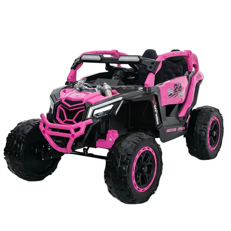 New 12V 2-seater 4wd Off-road Buggy Can-am Maverick Electric Car Kids Remote Control Battery Operated Toy Cars for Kids to Drive — image 4