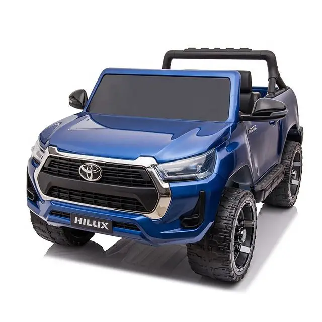 Licensed Toyota Hilux 2 Seats 12v Children Battery Cars Kids Ride on Toy Car Electric Kids Electric Cars for 10 Years Old — image 3