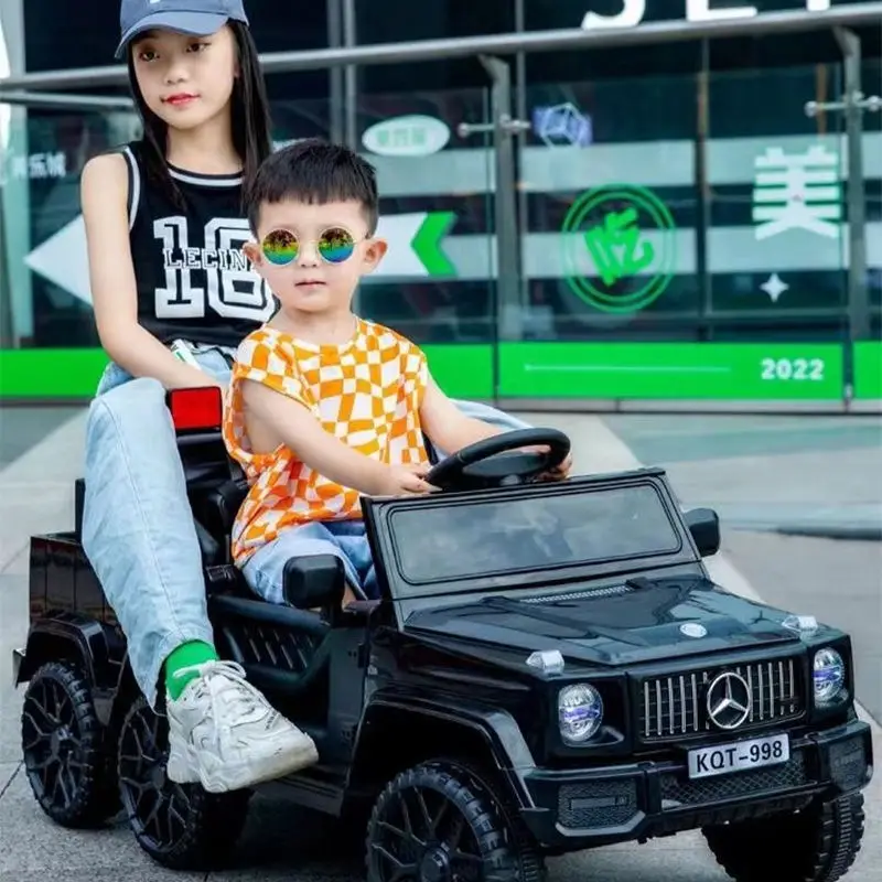Big Size Mercedes-Benz Remote Control 12V Electric Car for Kids Power Battery Plastic Material Ride-on Car Toy for Adults Kids — image 3