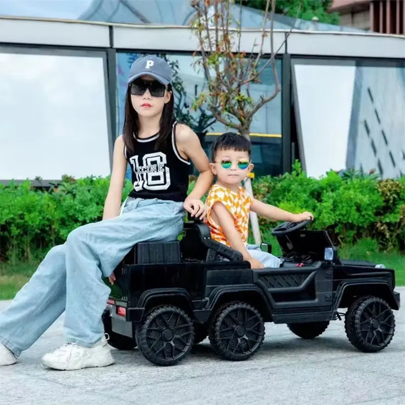 Big Size Mercedes-Benz Remote Control 12V Electric Car for Kids Power Battery Plastic Material Ride-on Car Toy for Adults Kids — image 4