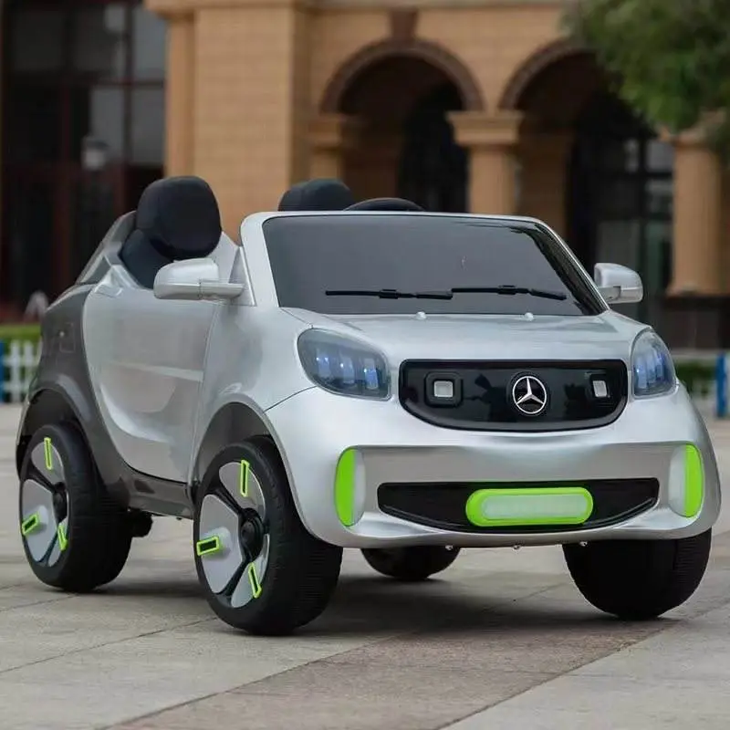 Kids Electric Cars 12V Rechargeable Battery Ride-On Car 2.4G Remote Control LED Lights Outdoor Plastic Toys for Boys Girls — image 4