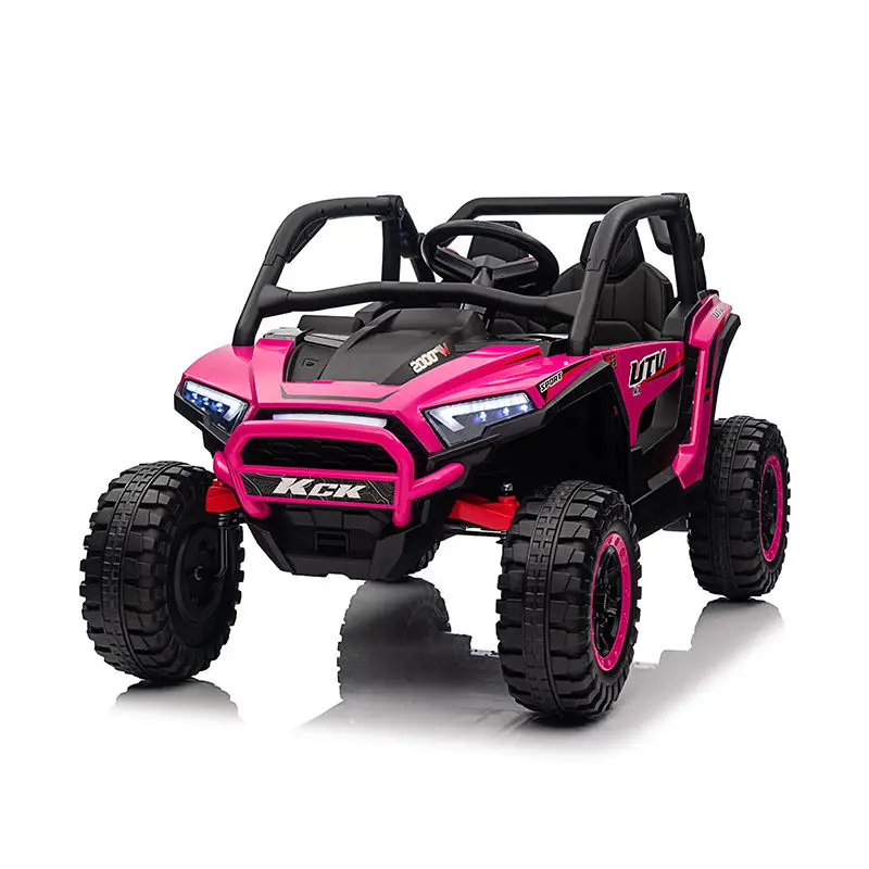 New Trend Kids Battery Operated Car Children Utv 24v Ride on Car 2 Seats Kids Electric Car for 10 Years Old to Drive — view 1