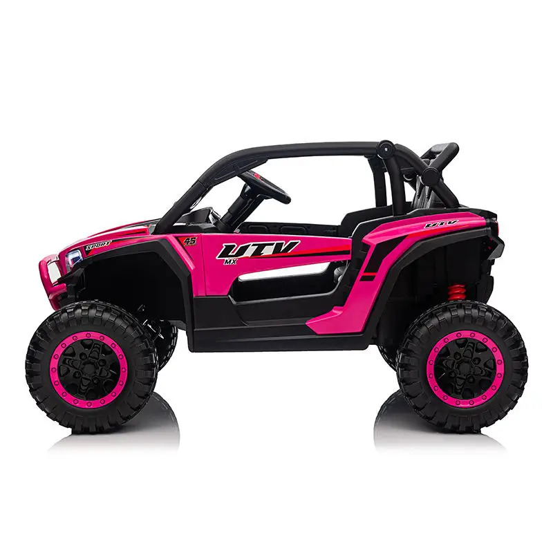 New Trend Kids Battery Operated Car Children Utv 24v Ride on Car 2 Seats Kids Electric Car for 10 Years Old to Drive — image 4