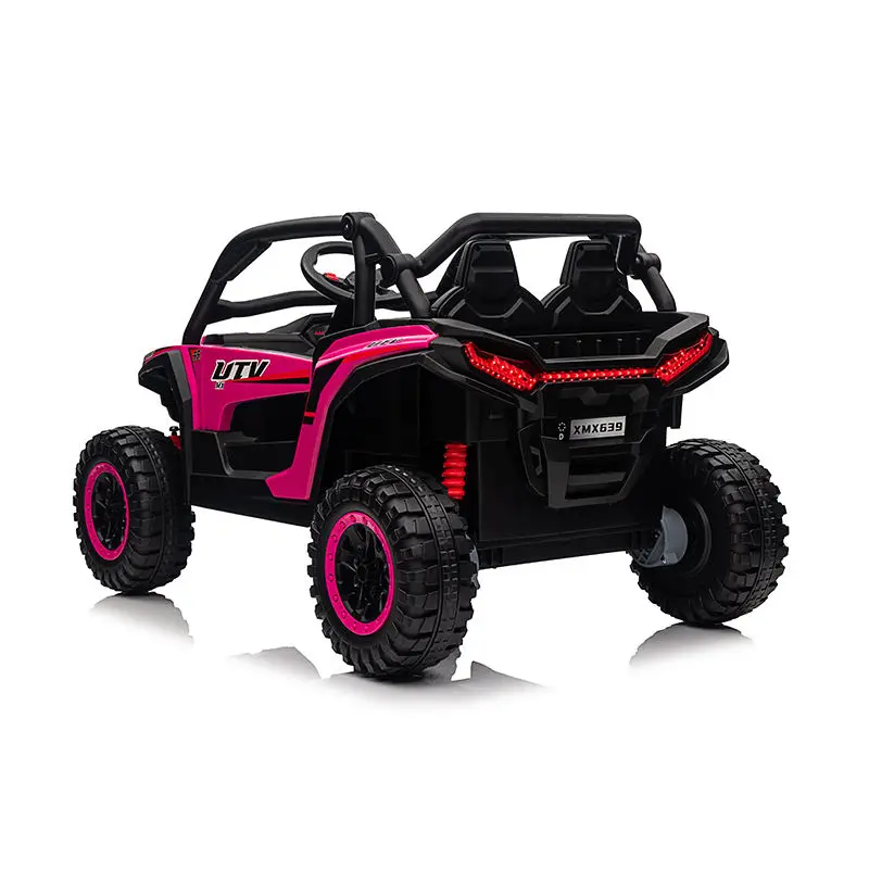 New Trend Kids Battery Operated Car Children Utv 24v Ride on Car 2 Seats Kids Electric Car for 10 Years Old to Drive — image 5
