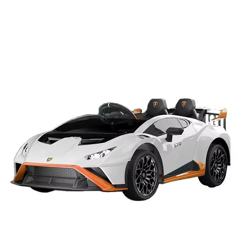 Licensed Lamborghini Huracan STO 24 Volt Kids Drift Ride on Car With Remote Control Lamborghini Electric Car for Kids — image 3