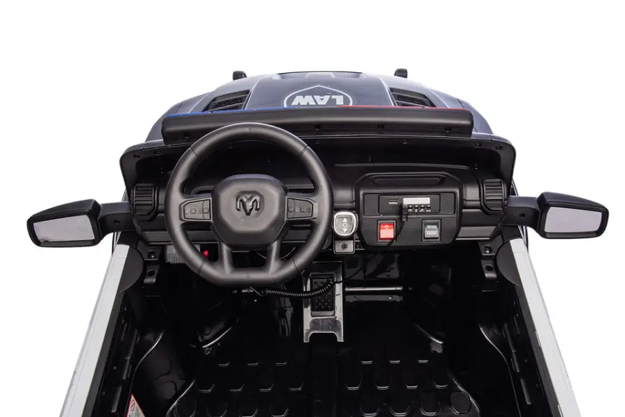 Licensed RAM 1500 RHO Super Truck Electric Police Ride on Cars for Children to Drive With R/C Ride on Car for Kids to Drive — image 5