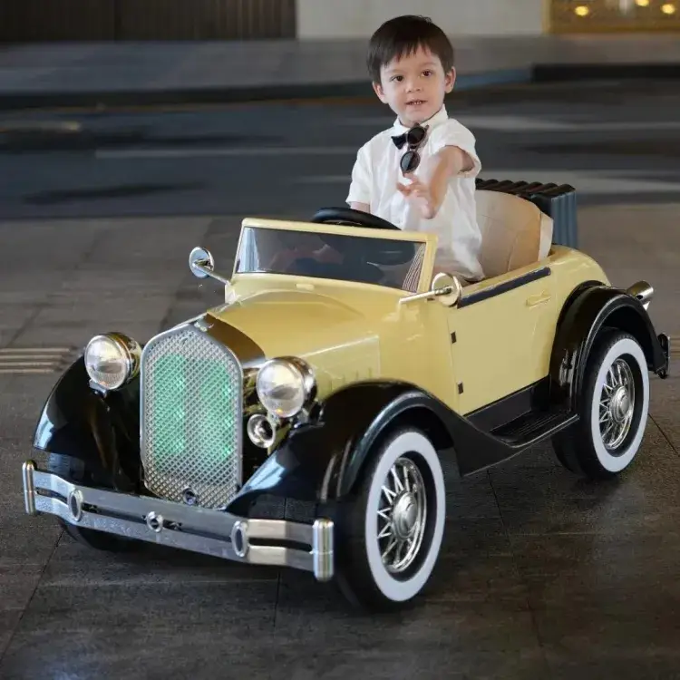 Adult Can Sit 4-Wheel Electric Ride-On Car for Kids 12V Battery Operated Pedal Kids Electric Car with Remote Control — image 3