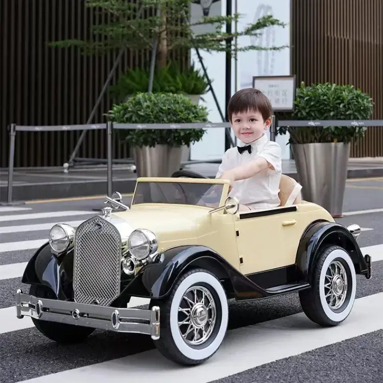 Adult Can Sit 4-Wheel Electric Ride-On Car for Kids 12V Battery Operated Pedal Kids Electric Car with Remote Control — image 4