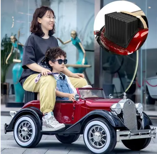 Adult Can Sit 4-Wheel Electric Ride-On Car for Kids 12V Battery Operated Pedal Kids Electric Car with Remote Control — image 5