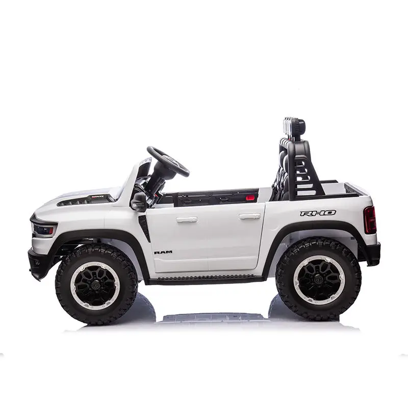 Big Size Licensed RAM 1500 RHO Super Truck 24V 2-Seater Baby Police Ride on Toy Car With Remote Control Kids Electric Car — image 3