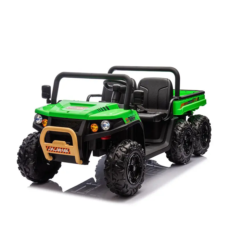 Big Size Six-wheeled Children's Electric Car 24V Battery Powered Toy Car Kids Car Electric Ride on Tractor for Children — view 1