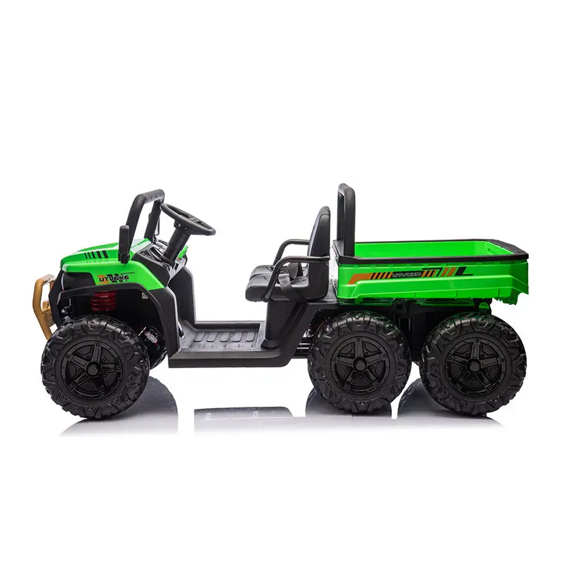 Big Size Six-wheeled Children's Electric Car 24V Battery Powered Toy Car Kids Car Electric Ride on Tractor for Children — image 3