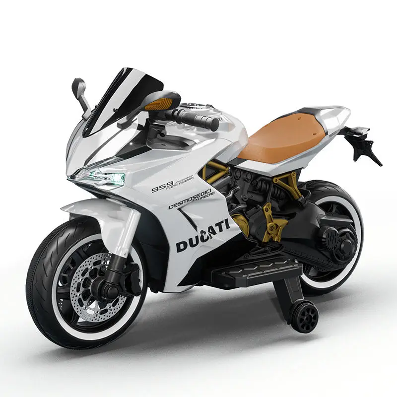 12v Children Rechargeable Battery Ride on Car Kids Electric Motorbike Toys Electric Motorcycle for Kids 3-10 Years Old to Drive — image 4