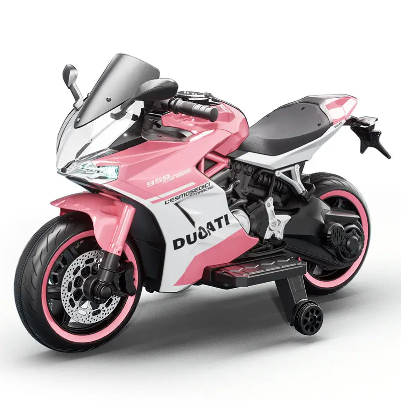 12v Children Rechargeable Battery Ride on Car Kids Electric Motorbike Toys Electric Motorcycle for Kids 3-10 Years Old to Drive — image 5