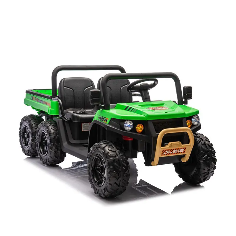 Big Size Six-wheeled Children's Electric Car 24V Battery Powered Toy Car Kids Car Electric Ride on Tractor for Children — image 6