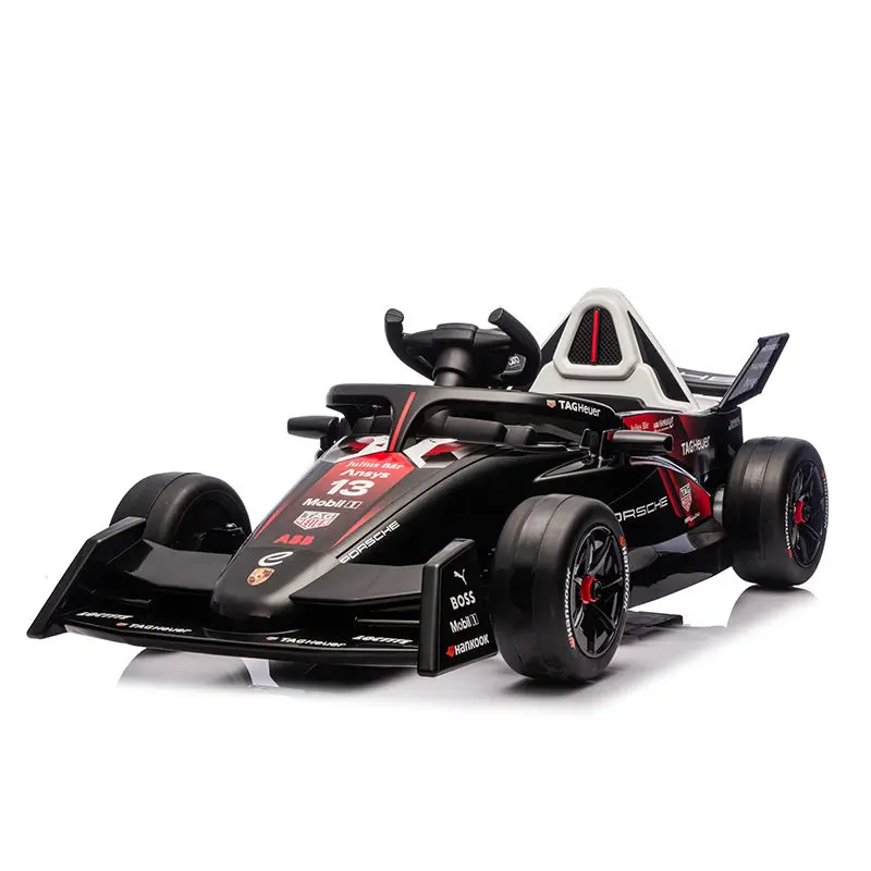 Lincensed Porsche Formula E Kids off Road Drift Karting 12V Ride on Car Cool Racing Electric Go Kart for Kids — view 1