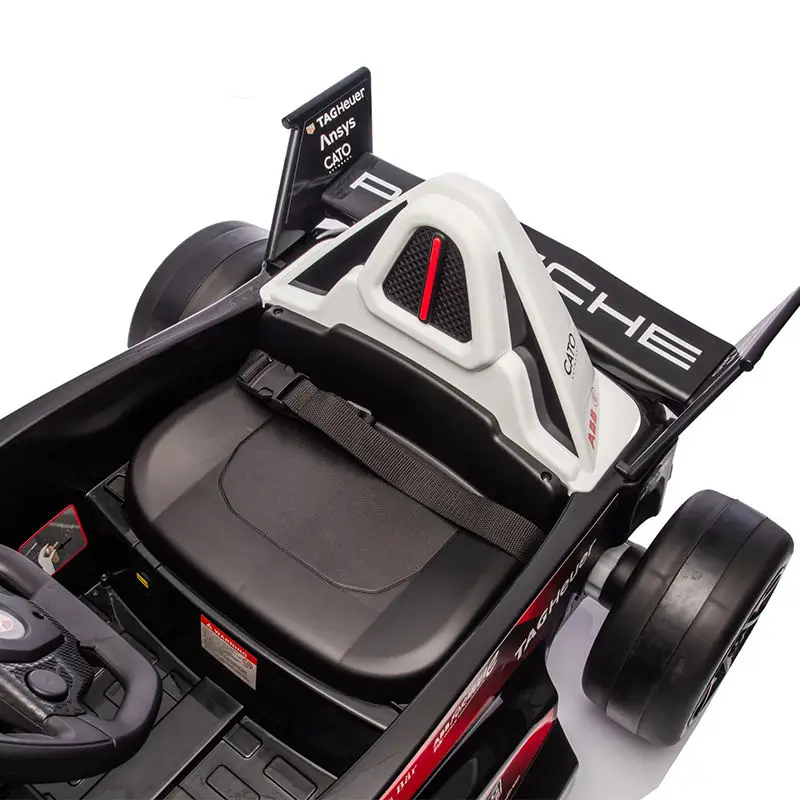 Lincensed Porsche Formula E Kids off Road Drift Karting 12V Ride on Car Cool Racing Electric Go Kart for Kids — image 4