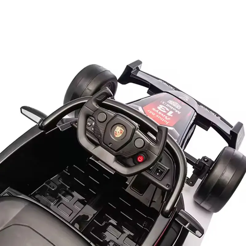Lincensed Porsche Formula E Kids off Road Drift Karting 12V Ride on Car Cool Racing Electric Go Kart for Kids — image 6