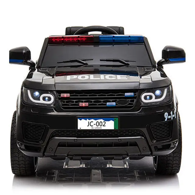 Baby Ride on Two Seats 12v Battery Power Wheel Kids Police Car Electric Ride on Car for Kids to Drive — view 1