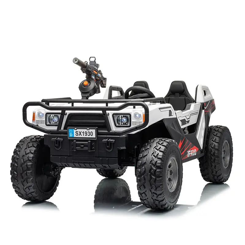 Popular 12V Kids Car Electric Ride-On Cars 2 Seater Remote Control Outdoor Electric Toy Cars for Kids to Drive — view 1