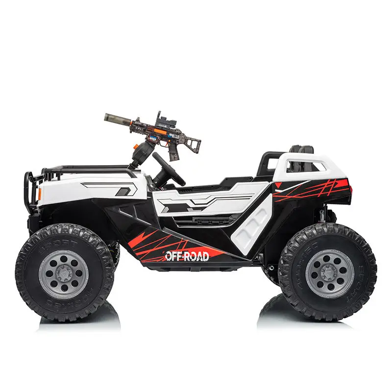 Popular 12V Kids Car Electric Ride-On Cars 2 Seater Remote Control Outdoor Electric Toy Cars for Kids to Drive — image 3
