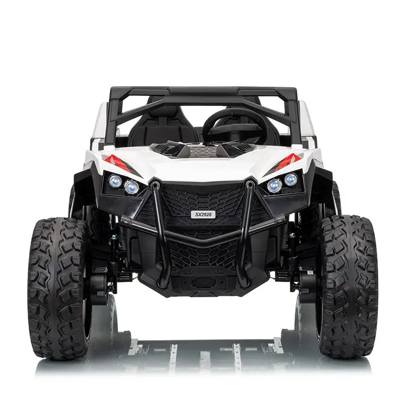 Big Size Children's Off-road UTV Vehicle Toy 2 Leather Seats Kids Car Electric 12V Ride on Car for 10 Years Old Huge — image 2