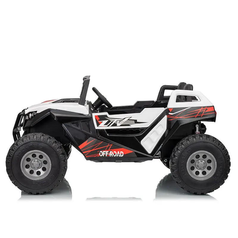 Big Size Children's Off-road UTV Vehicle Toy 2 Leather Seats Kids Car Electric 12V Ride on Car for 10 Years Old Huge — image 3
