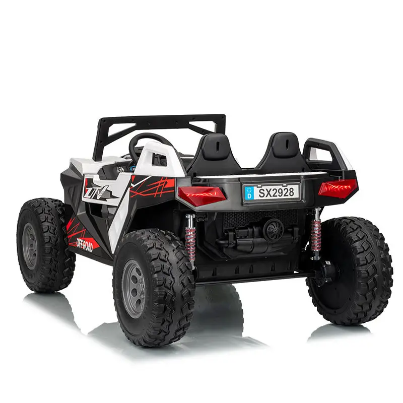 Big Size Children's Off-road UTV Vehicle Toy 2 Leather Seats Kids Car Electric 12V Ride on Car for 10 Years Old Huge — image 4